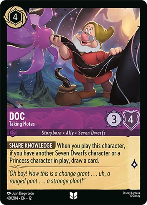 Doc - Taking Notes - Wilds Unknown