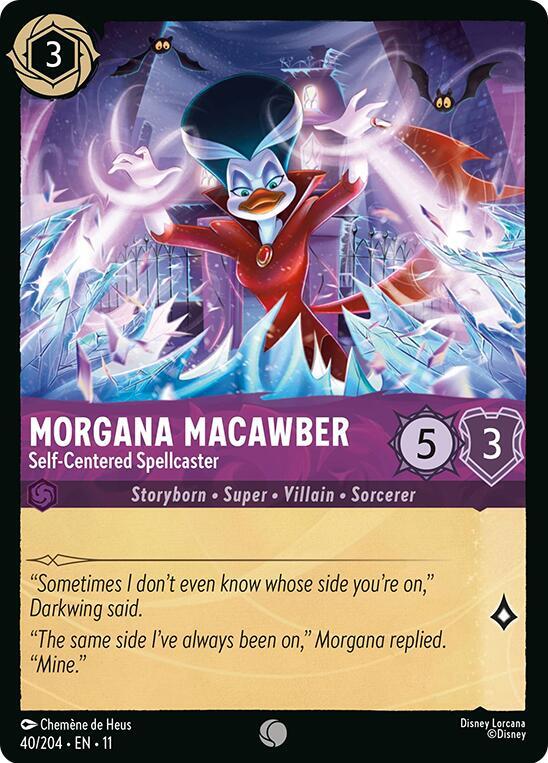 Morgana Macawber - Self-Centered Spellcaster - Winterspell