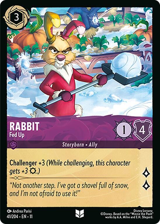 Rabbit - Fed Up - Winterspell