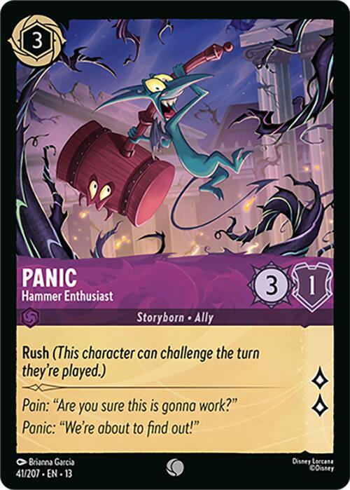 Panic - Hammer Enthusiast - 41/207 - Attack of the Vine!