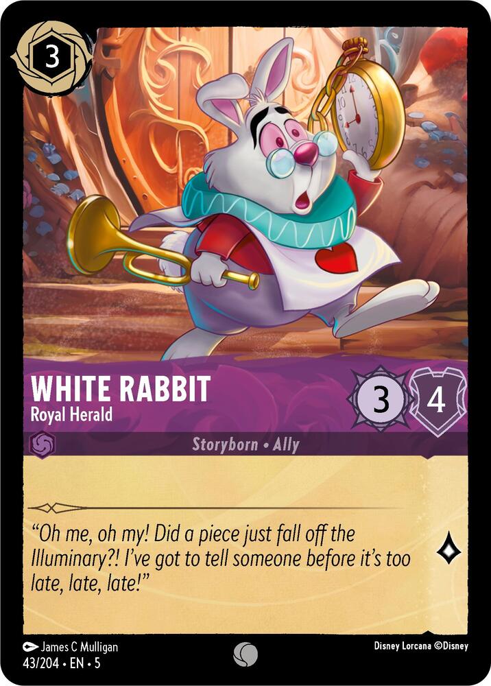 White Rabbit - Royal Herald - 43/204 - Shimmering Skies