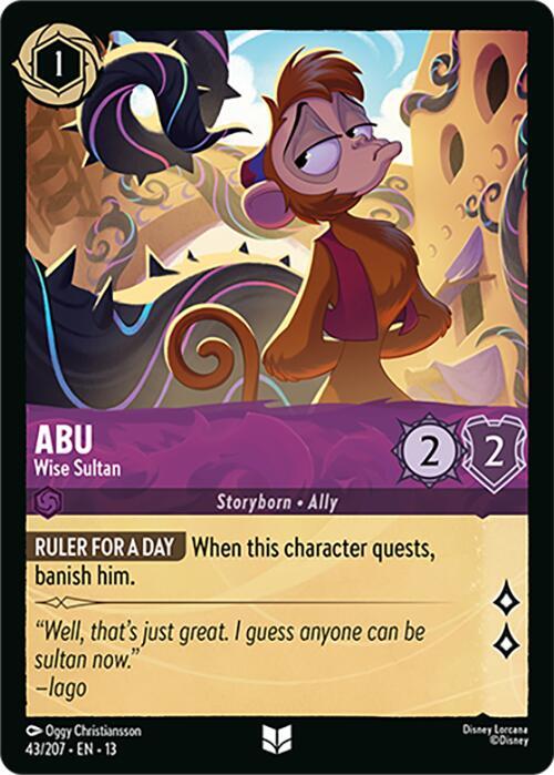 Abu - Wise Sultan - 43/207 - Attack of the Vine!