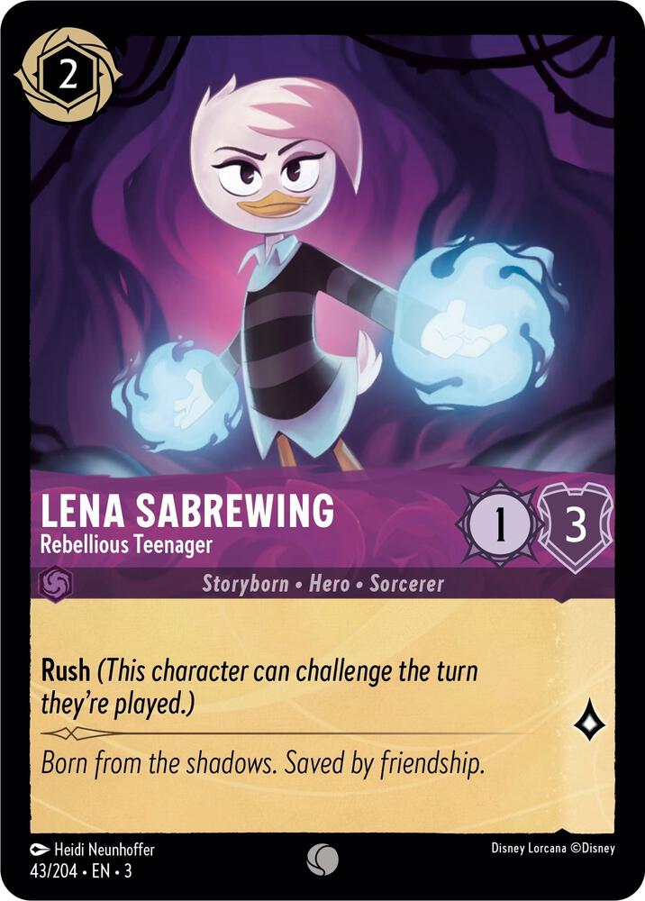 Lena Sabrewing - Rebellious Teenager - Into the Inklands