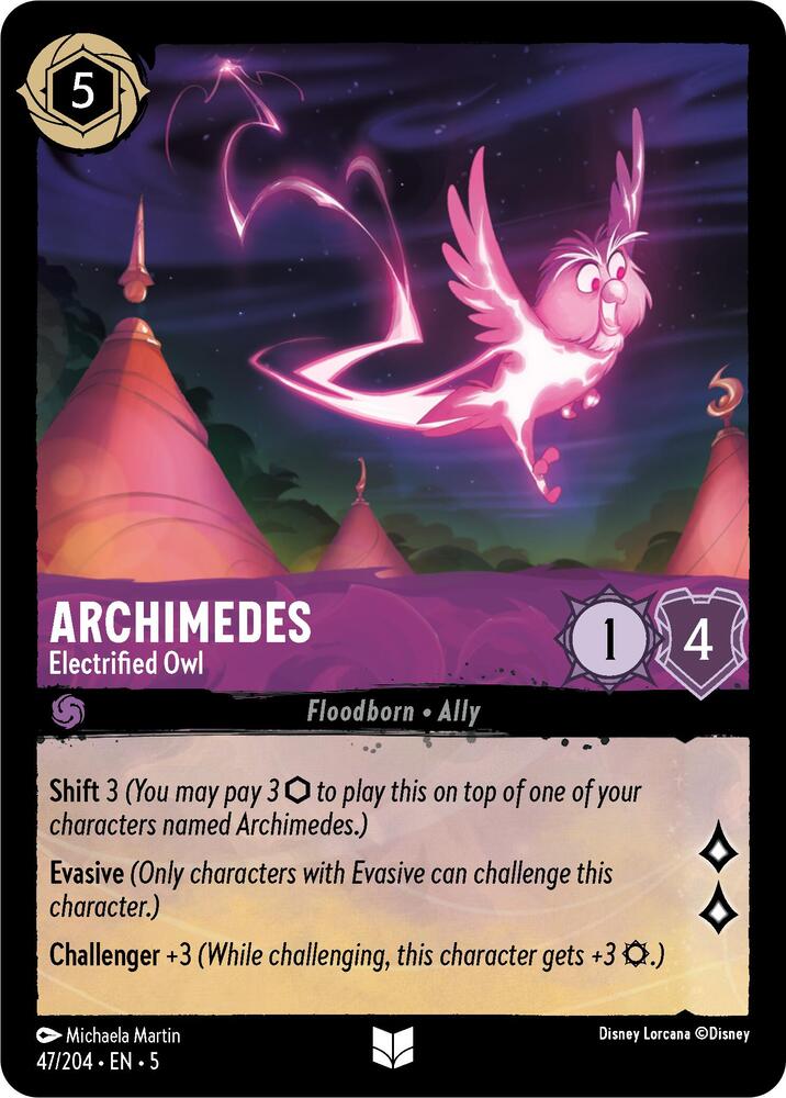 Archimedes - Electrified Owl - 47/204 - Shimmering Skies