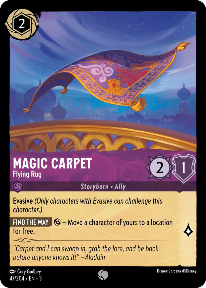 Magic Carpet - Flying Rug - Into the Inklands
