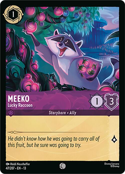 Meeko - Lucky Raccoon - 47/207 - Attack of the Vine!