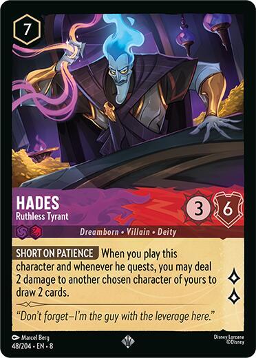 Hades - Ruthless Tyrant - 48/204 - Reign of Jafar