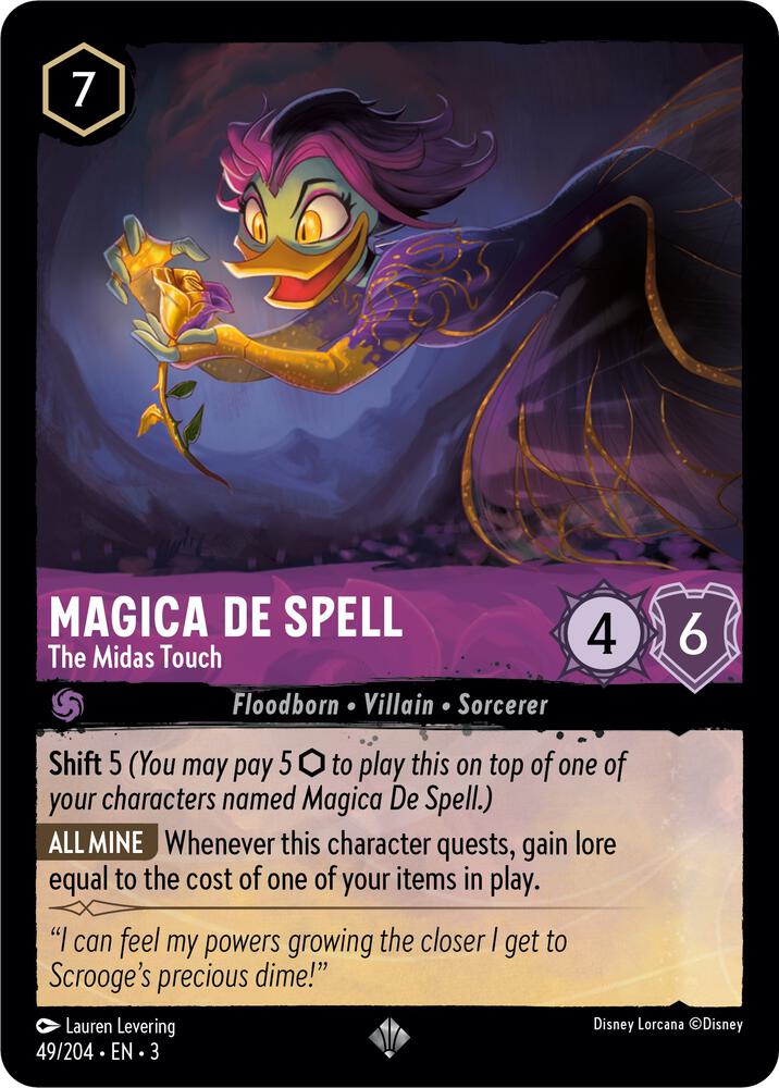 Magica De Spell - The Midas Touch - Into the Inklands