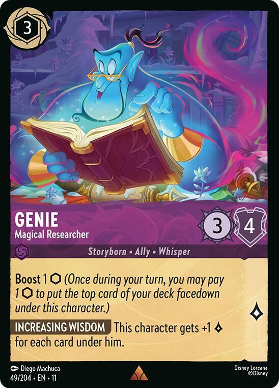 Genie - Magical Researcher - Winterspell