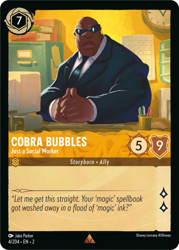 Cobra Bubbles - Just a Social Worker - Rise of the Floodborn
