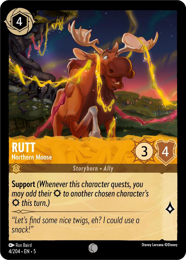 Rutt - Northern Moose - 4/204 - Shimmering Skies