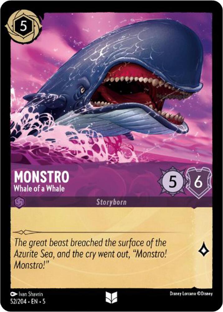 Monstro - Whale of a Whale - 52/204 - Shimmering Skies