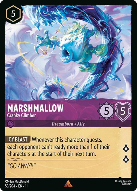 Marshmallow - Cranky Climber - Winterspell