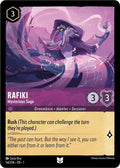 Rafiki - Mysterious Sage - The First Chapter