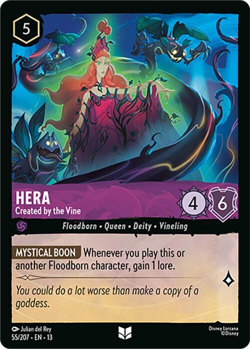 Hera - Created by the Vine - 55/207 - Attack of the Vine!