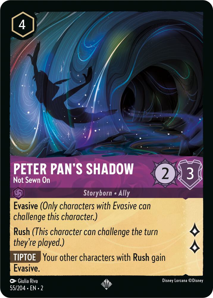 Peter Pan's Shadow - Not Sewn On - Rise of the Floodborn
