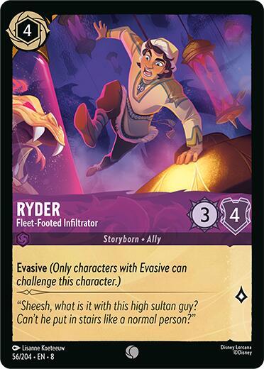 Ryder - Fleet-Footed Infiltrator - Reign of Jafar