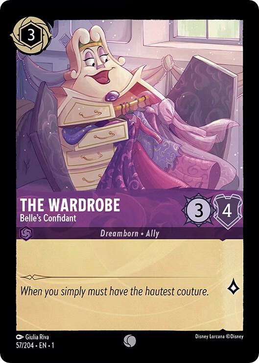 The Wardrobe - Belle's Confidant - The First Chapter