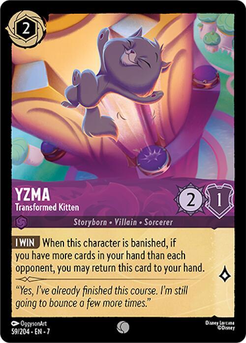 Yzma - Transformed Kitten - 59/204 - Archazia's Island