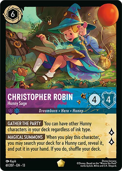 Christopher Robin - Hunny Sage - 61/207 - Attack of the Vine!