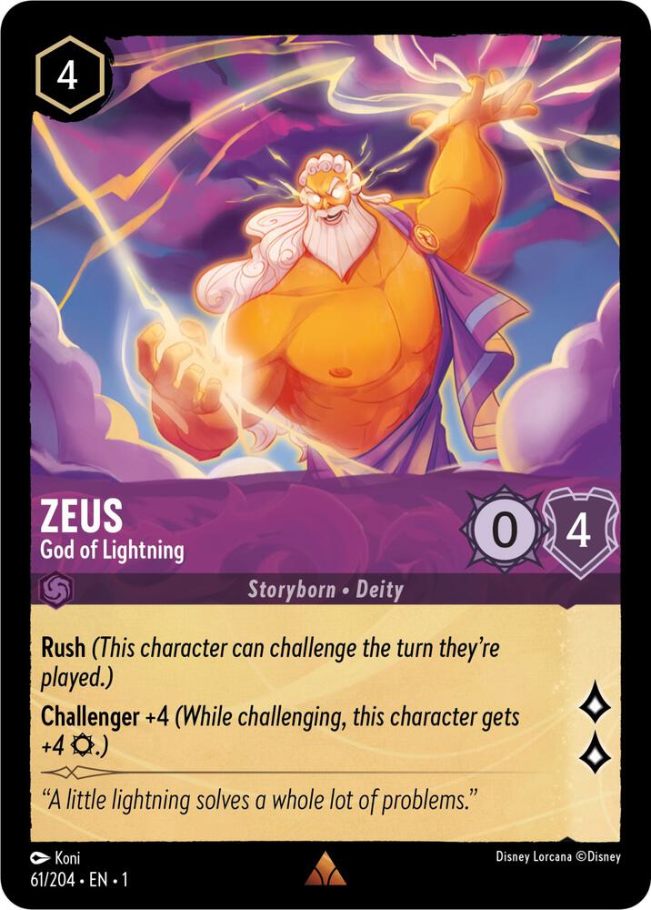 Zeus - God of Lightning - The First Chapter