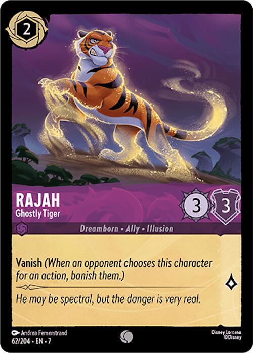 Rajah - Ghostly Tiger - 62/204 - Archazia's Island