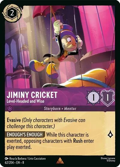 Jiminy Cricket - Level-Headed and Wise - Reign of Jafar