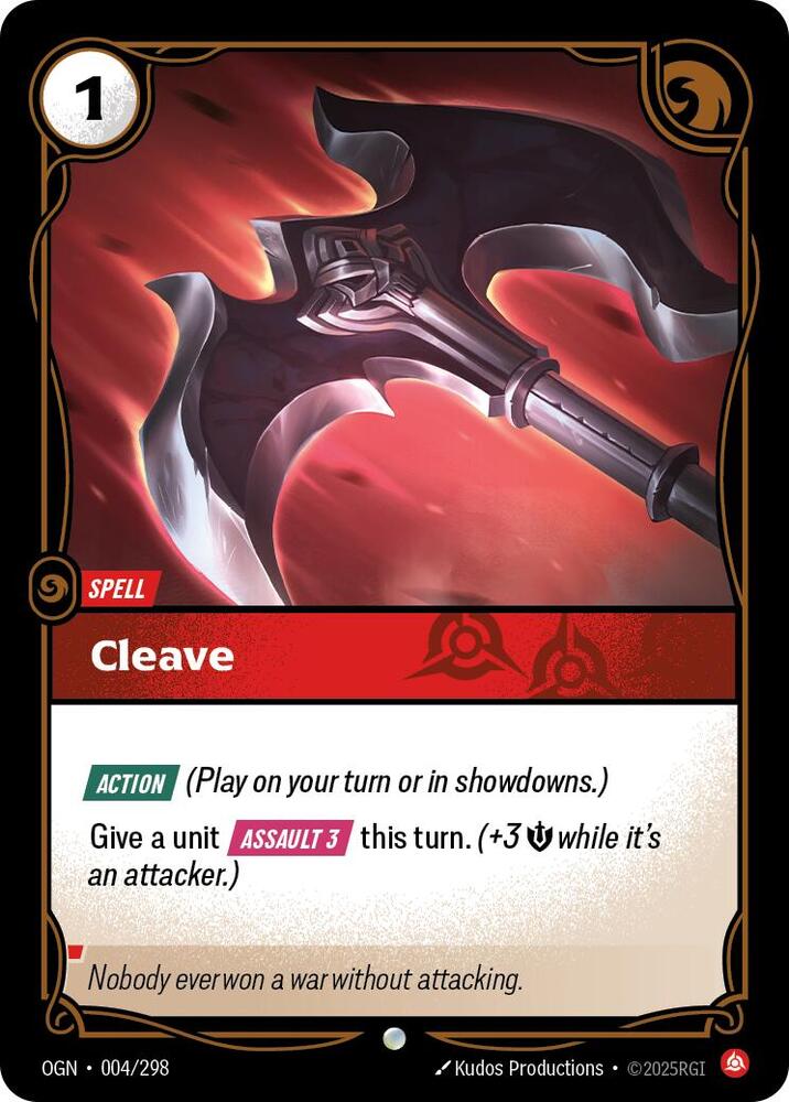 Cleave - Origins