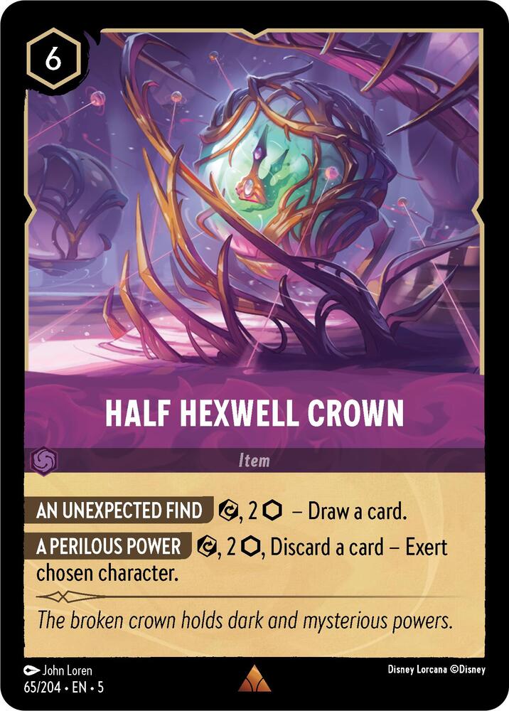 Half Hexwell Crown - 65/204 - Shimmering Skies
