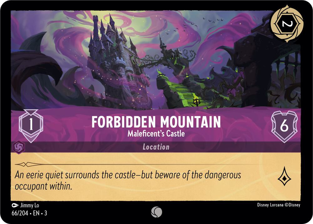 Forbidden Mountain - Maleficent's Castle - Into the Inklands