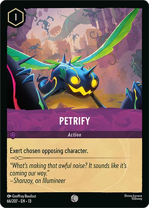Petrify - 66/207 - Attack of the Vine!