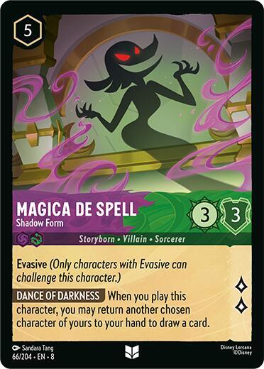 Magica De Spell - Shadow Form - Reign of Jafar