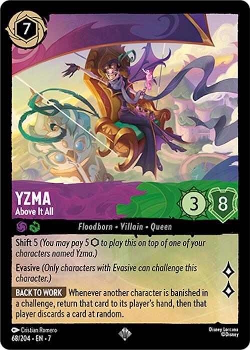 Yzma - Above It All - 68/204 - Archazia's Island