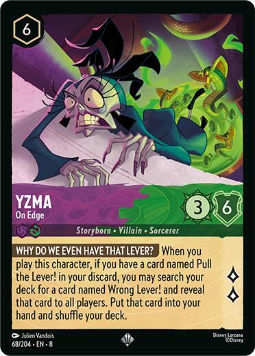 Yzma - On Edge - Reign of Jafar