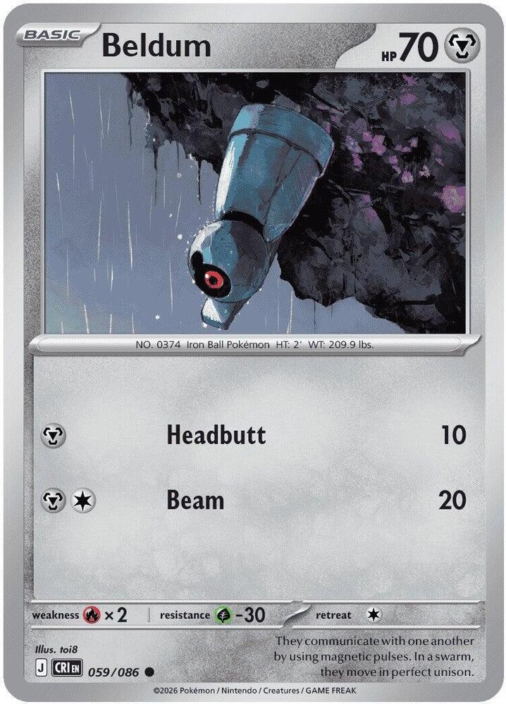 Beldum - 059/086 - Chaos Rising