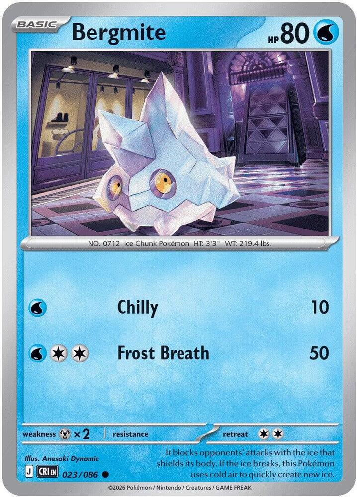 Bergmite - 023/086 - Chaos Rising