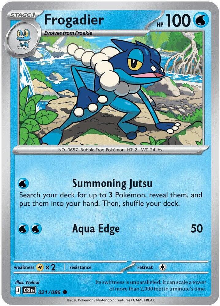 Frogadier - 021/086 - Chaos Rising