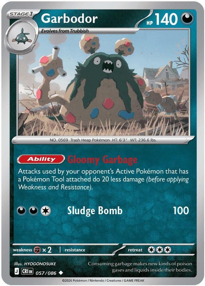 Garbodor - 057/086 - Chaos Rising