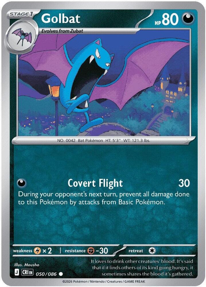 Golbat - 050/086 - Chaos Rising