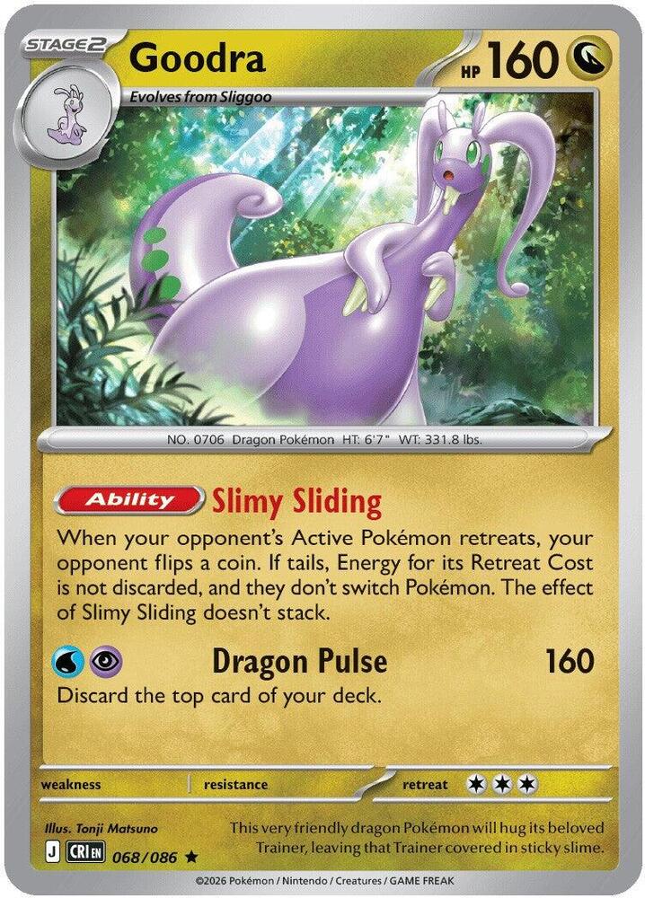 Goodra - 068/086 - Chaos Rising