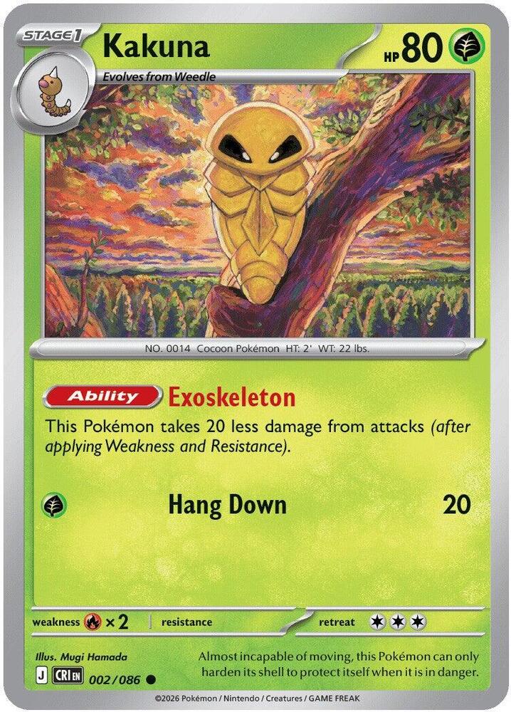 Kakuna - 002/086 - Chaos Rising