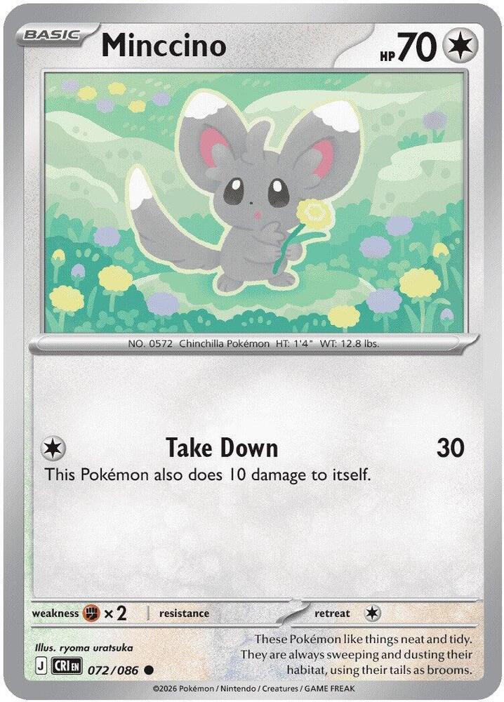 Minccino - 072/086 - Chaos Rising