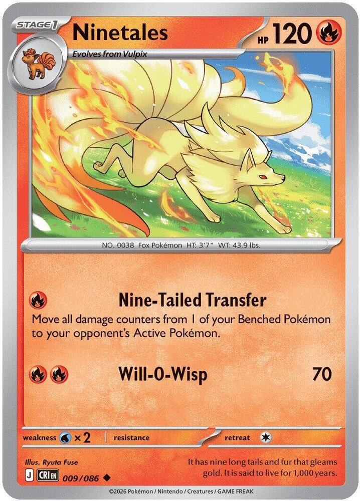 Ninetales - 009/086 - Chaos Rising