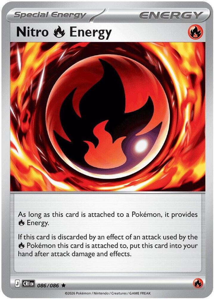 Nitro Fire Energy - 086/086 - Chaos Rising