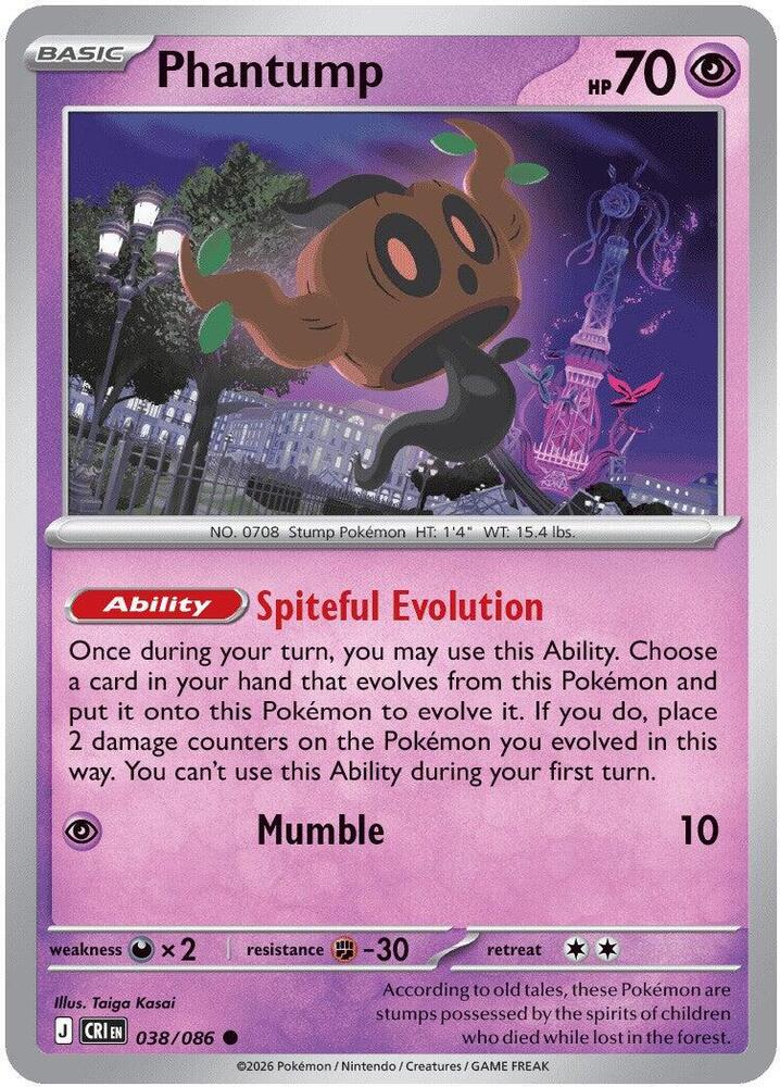 Phantump - 038/086 - Chaos Rising