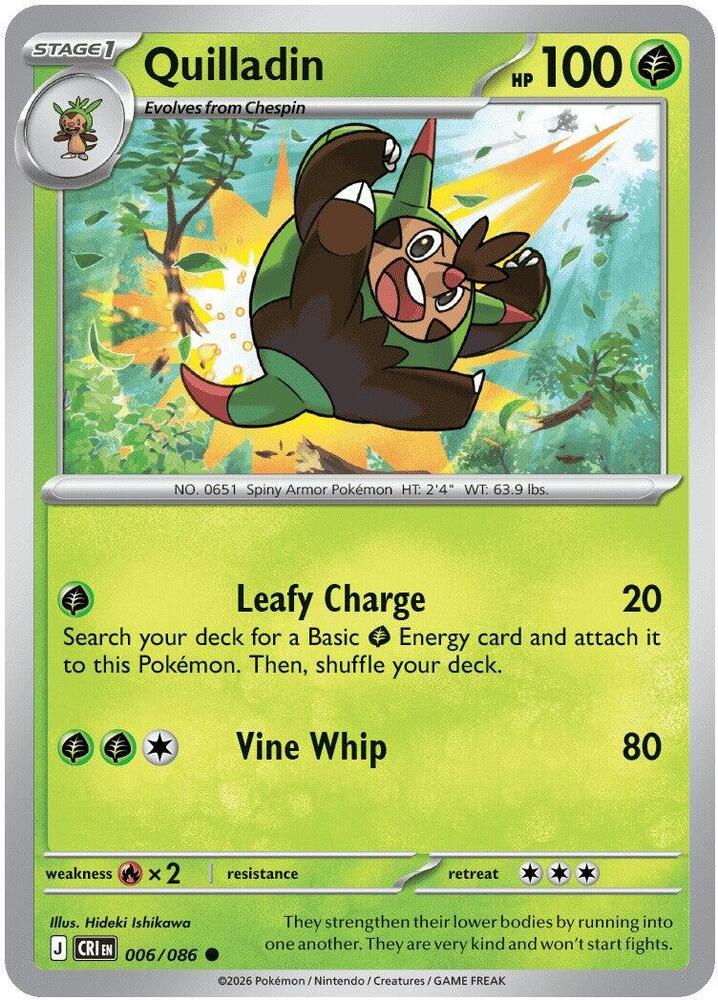Quilladin - 006/086 - Chaos Rising