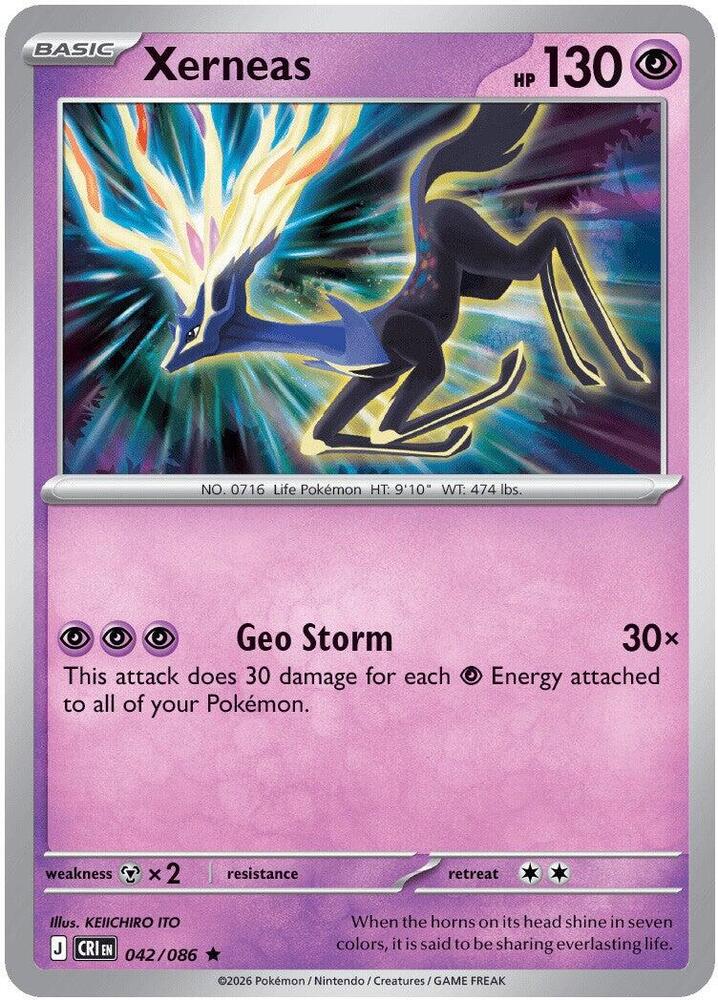 Xerneas - 042/086 - Chaos Rising