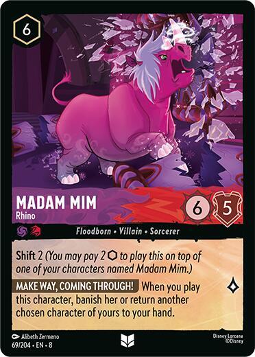 Madam Mim - Rhino - Reign of Jafar