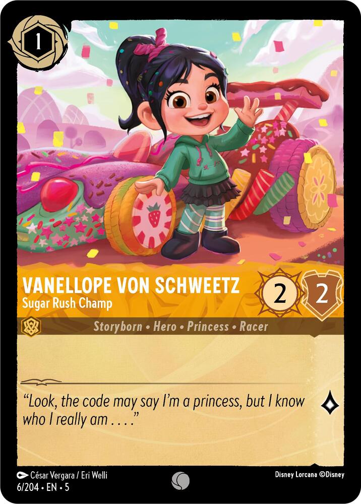 Vanellope von Schweetz - Sugar Rush Champ - 6/204 - Shimmering Skies