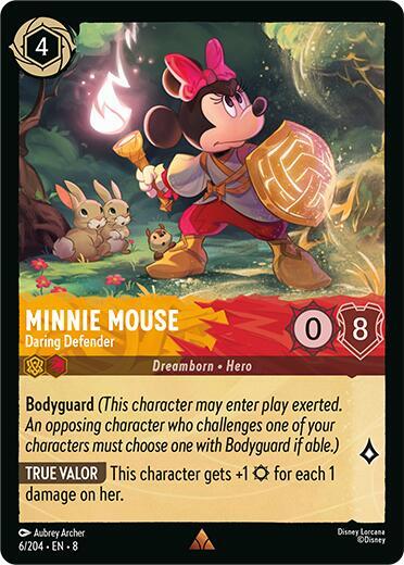 Minnie Mouse - Daring Defender - 6/204 - Reign of Jafar